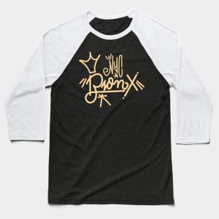 Bronx New York Graffiti Tag - Wild Style Baseball T-Shirt